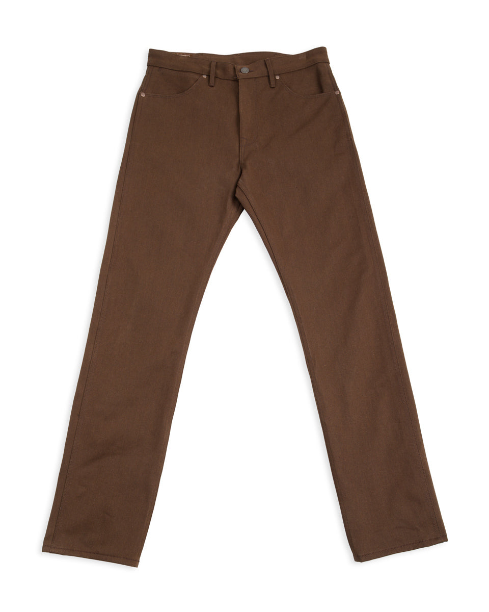 Freenote Wilkes Western - 15oz Dark Brown Denim - Standard & Strange