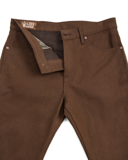 Freenote Wilkes Western - 15oz Dark Brown Denim - Standard & Strange