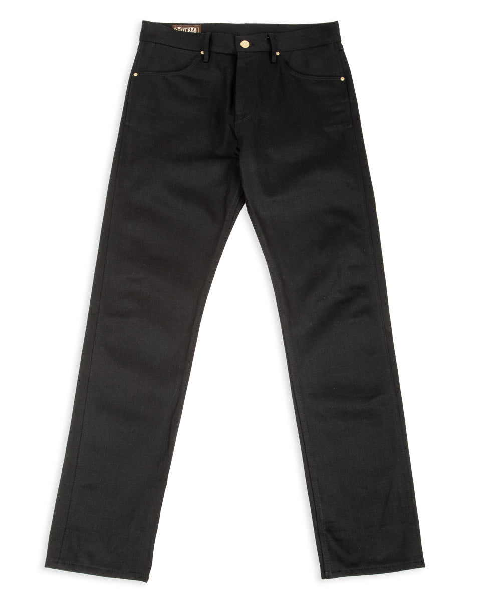 Freenote Wilkes Western - Aces High 14oz Black Denim - Standard & Strange