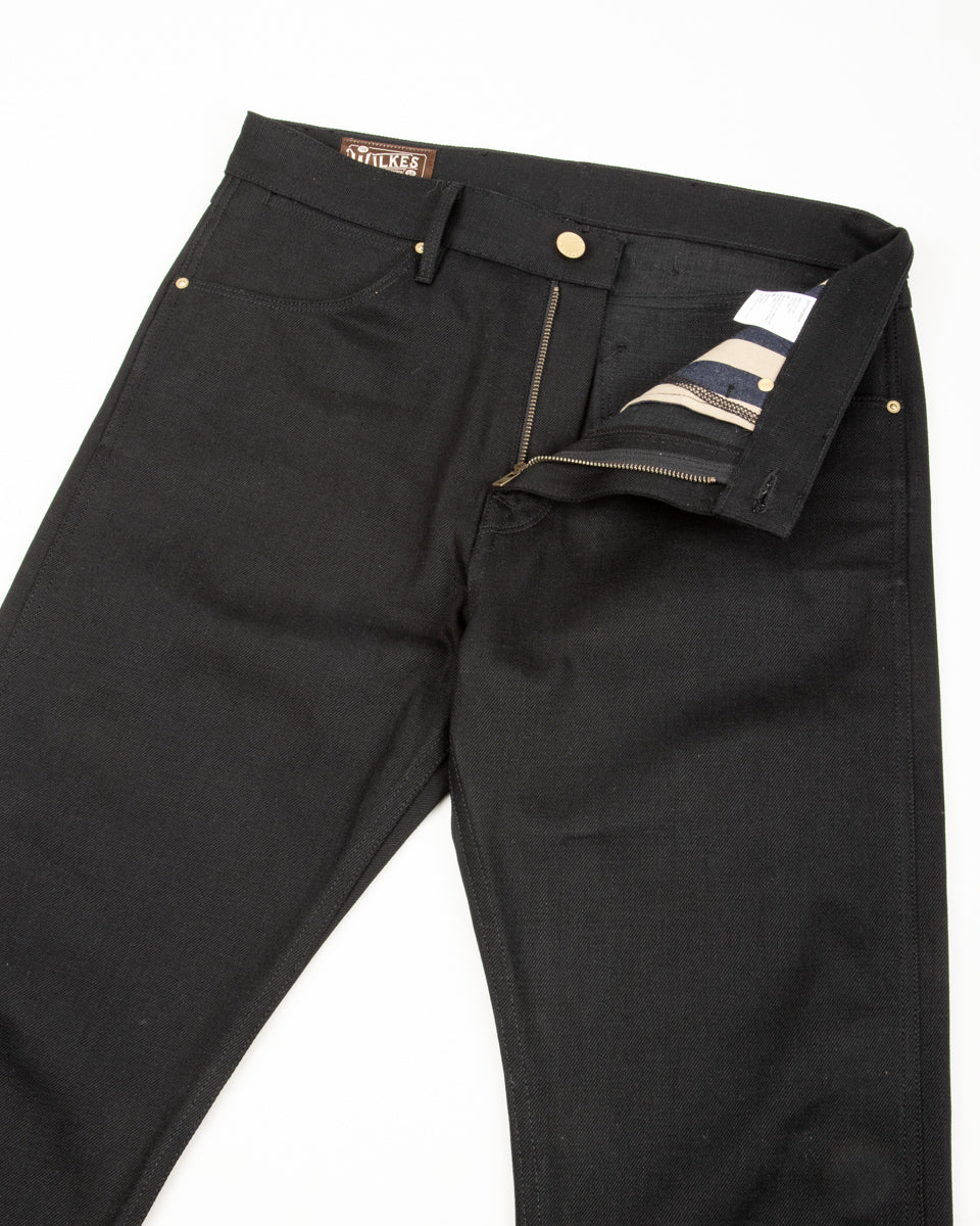 Wilkes Western - Aces High 14oz Black Denim – Standard & Strange