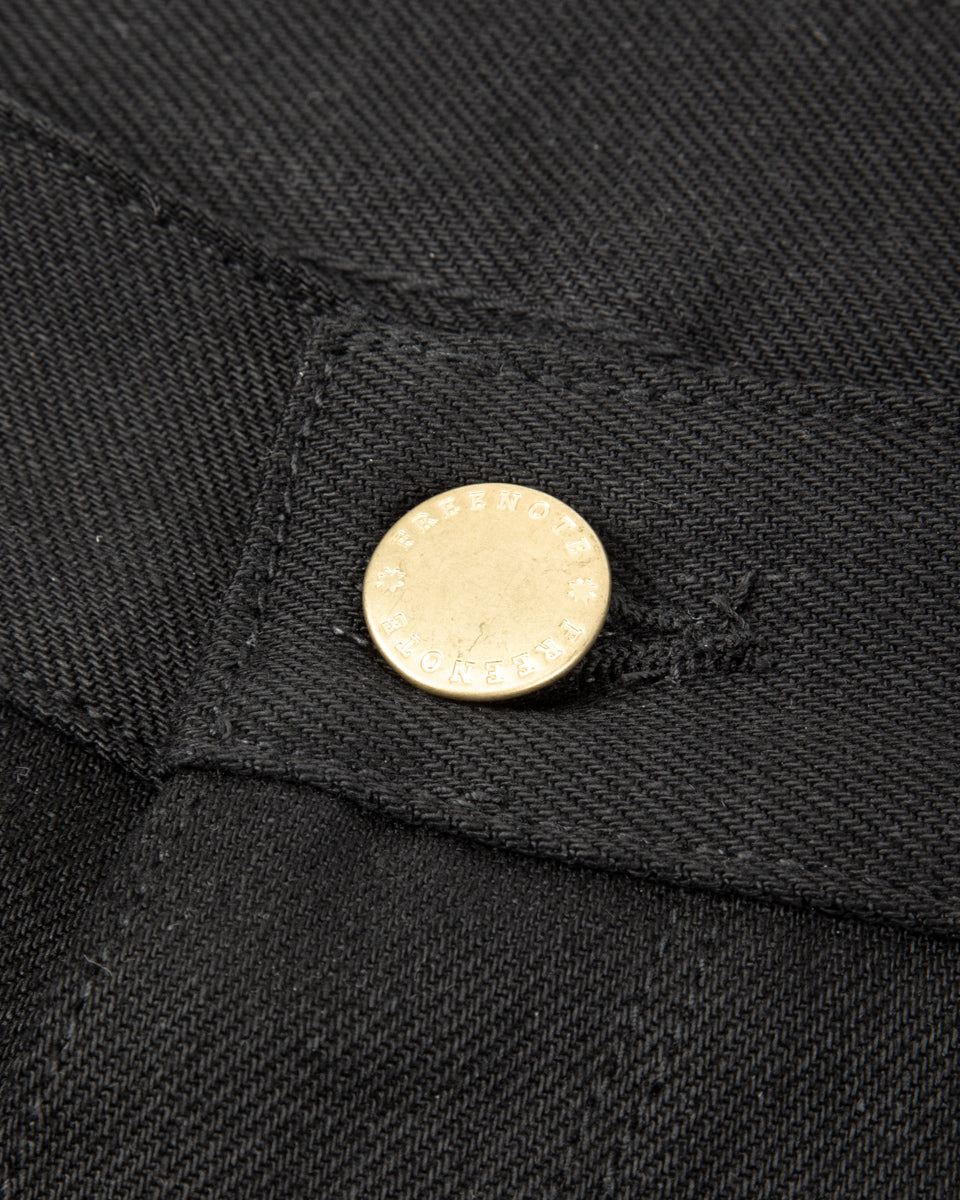 Freenote Wilkes Western - Aces High 14oz Black Denim - Standard & Strange