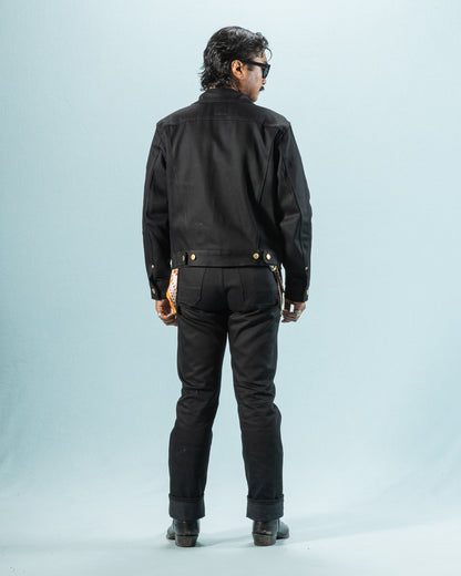 Freenote Wilkes Western - Aces High 14oz Black Denim - Standard & Strange