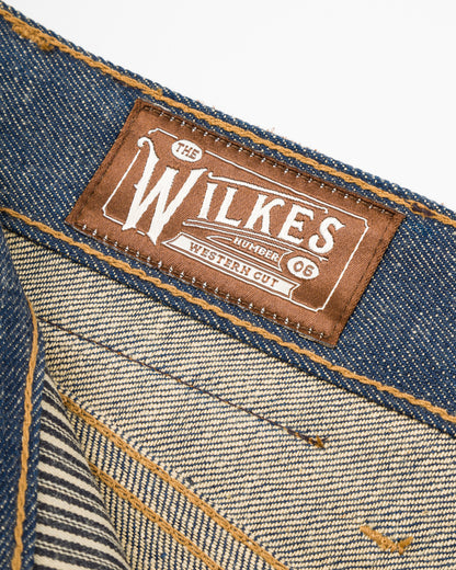 Freenote Wilkes Western - 13oz Natural Rinsed Denim - Standard & Strange