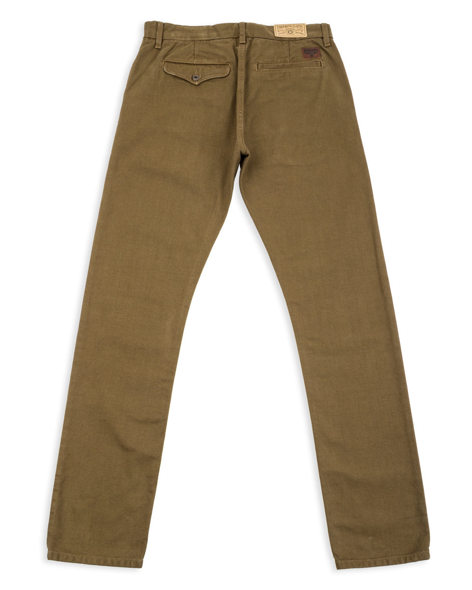 Freenote Workers Chino - 14oz Army - Standard & Strange