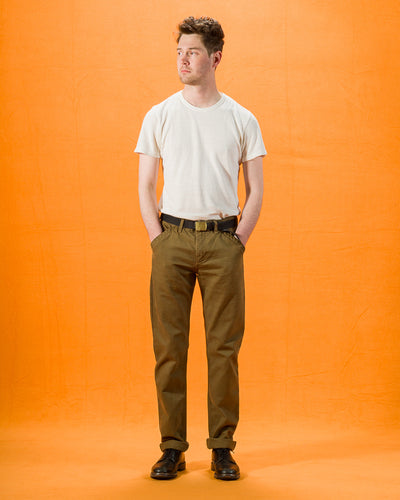 Freenote Workers Chino - 14oz Army - Standard & Strange