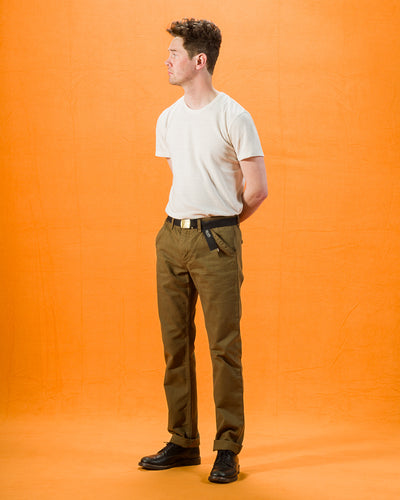 Freenote Workers Chino - 14oz Army - Standard & Strange