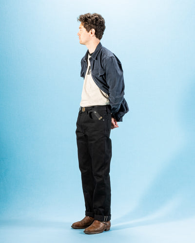 Freenote Belford Straight Fit - 17oz Black Slub - Standard & Strange