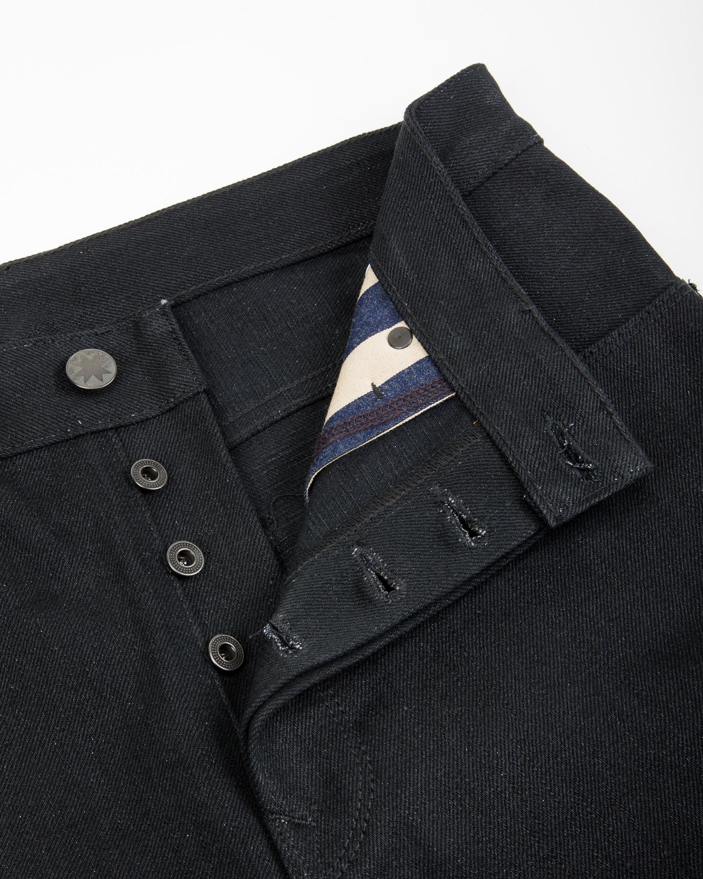 Freenote Belford Straight Fit - 17oz Black Slub - Standard & Strange