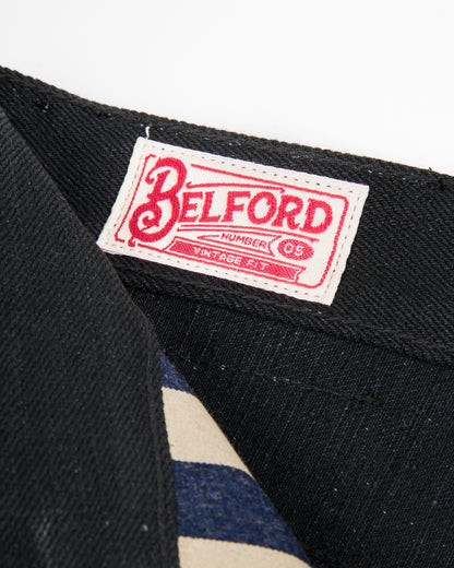 Freenote Belford Straight Fit - 17oz Black Slub - Standard & Strange