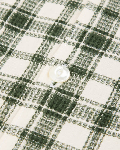 Freenote Benson Shirt - Cactus Green Plaid - Standard & Strange