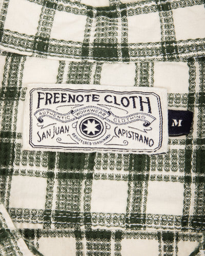 Freenote Benson Shirt - Cactus Green Plaid - Standard & Strange