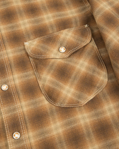 Freenote Bodie Shirt - Brown Shadow Plaid - Standard & Strange