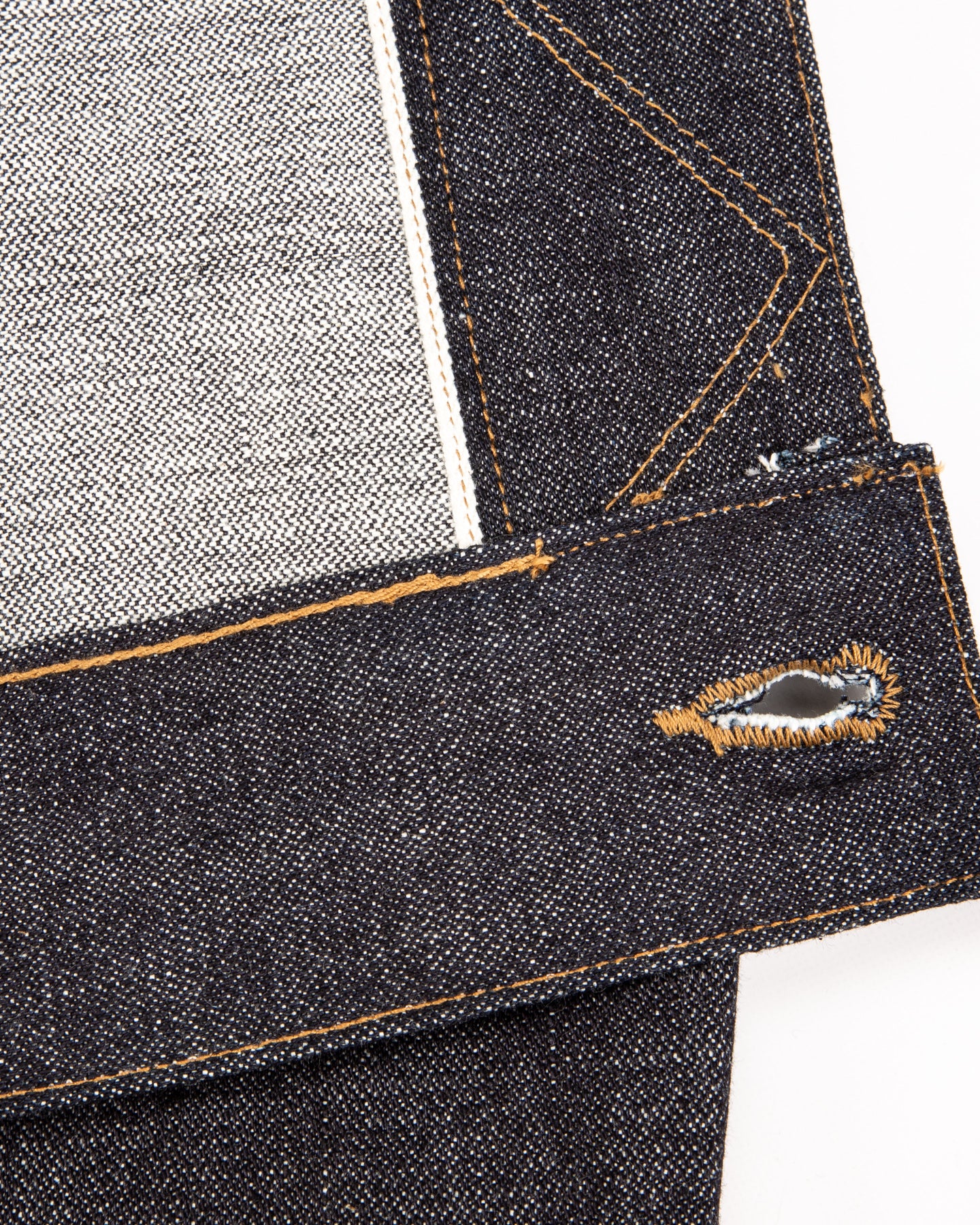 High Low Jacket - 14oz Broken Twill Denim