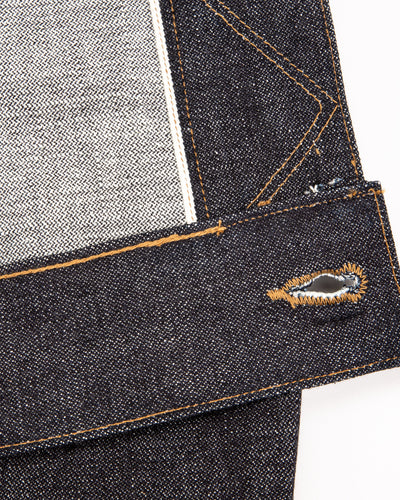 High Low Jacket - 14oz Broken Twill Denim
