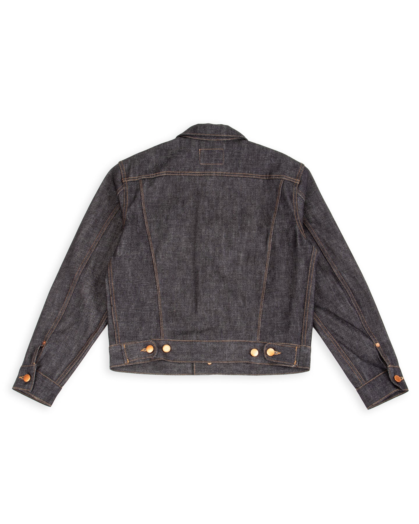 High Low Jacket - 14oz Broken Twill Denim