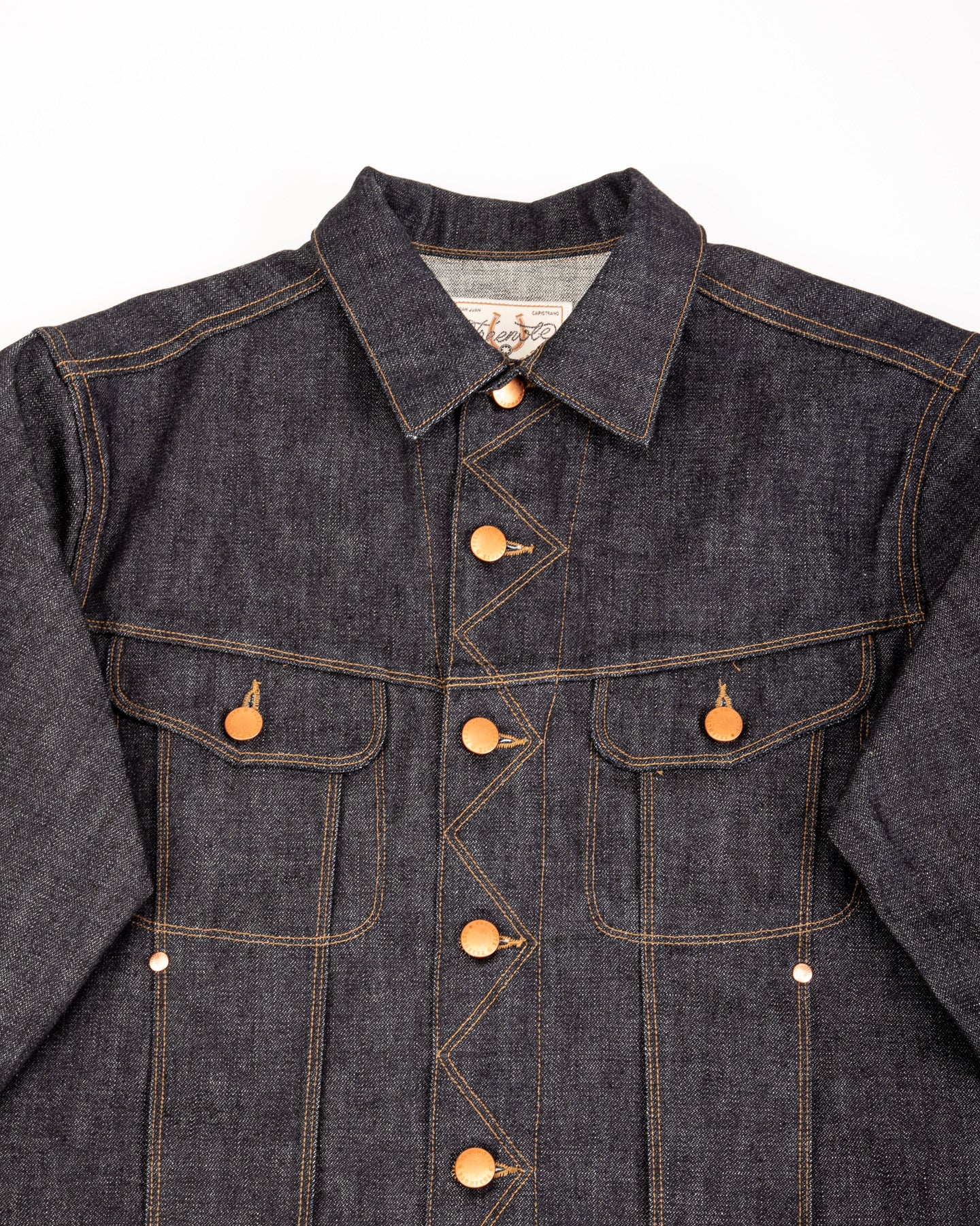 High Low Jacket - 14oz Broken Twill Denim