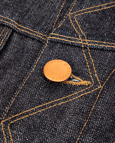 High Low Jacket - 14oz Broken Twill Denim