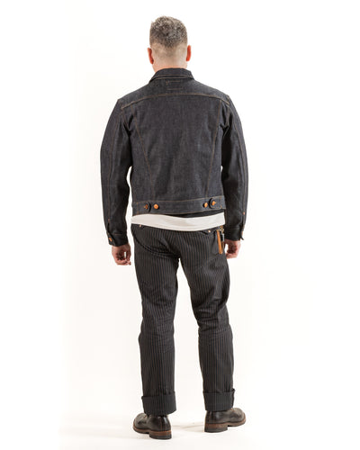 High Low Jacket - 14oz Broken Twill Denim