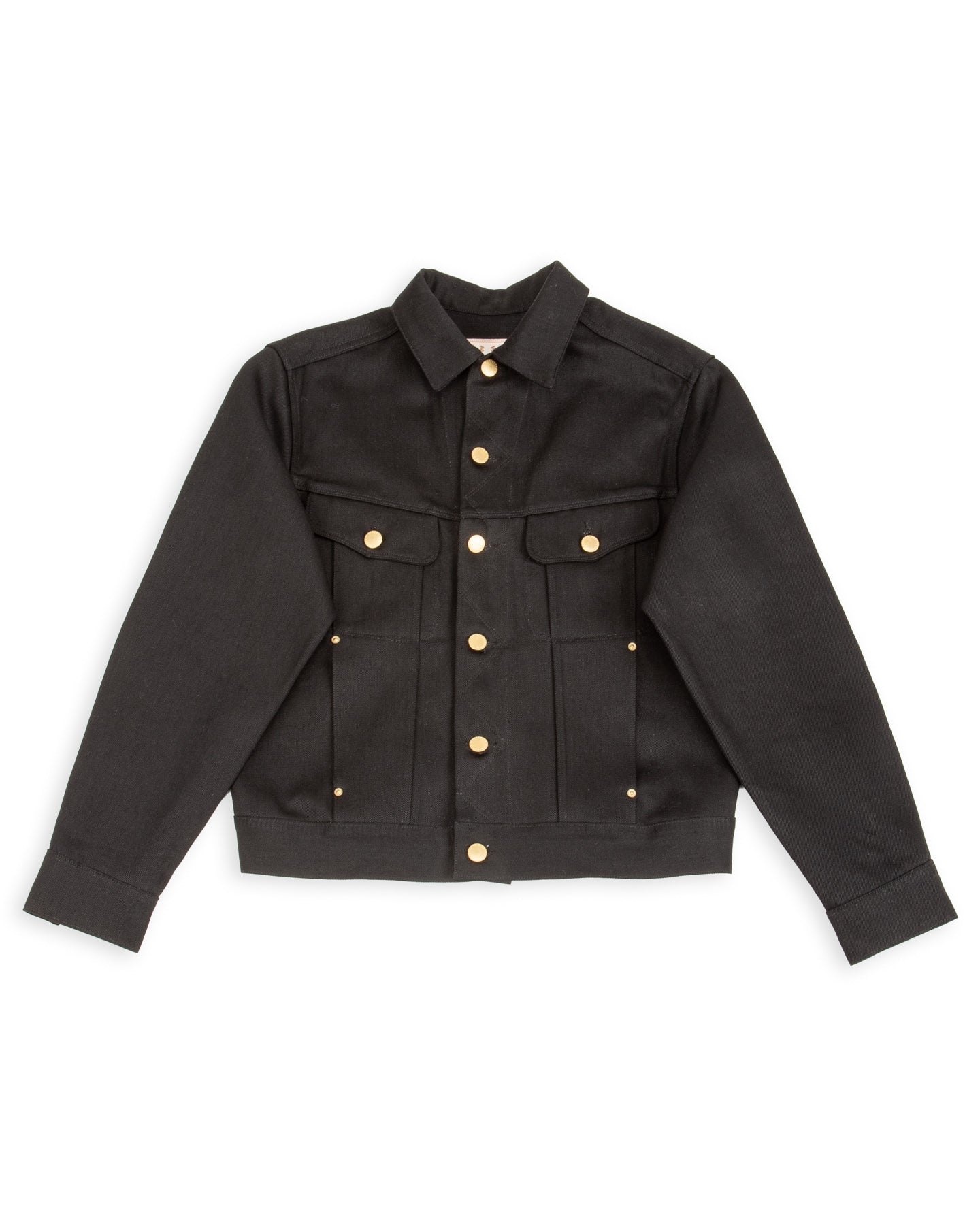 High Low Jacket - 15.75oz Black/Black