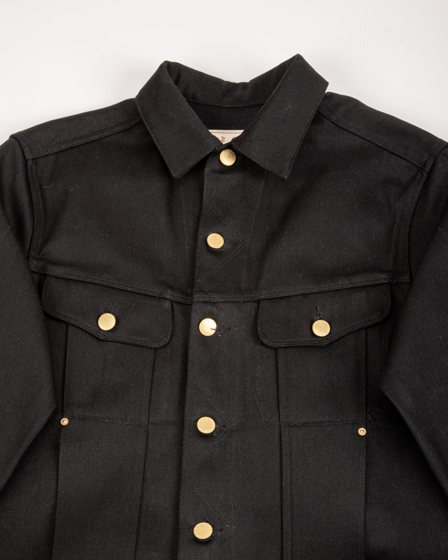 High Low Jacket - 15.75oz Black/Black