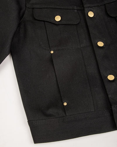 High Low Jacket - 15.75oz Black/Black