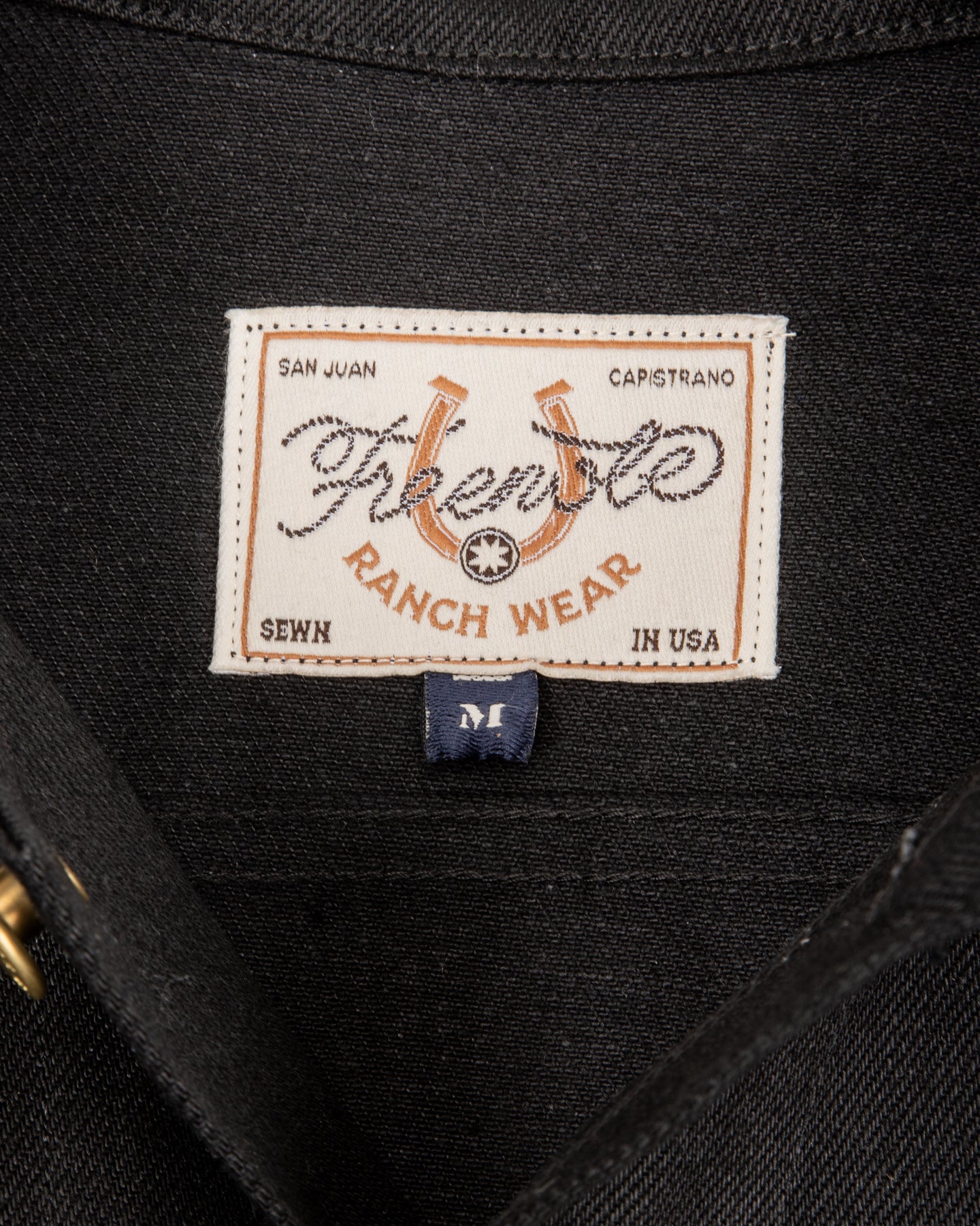 High Low Jacket - 15.75oz Black/Black