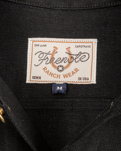 High Low Jacket - 15.75oz Black/Black