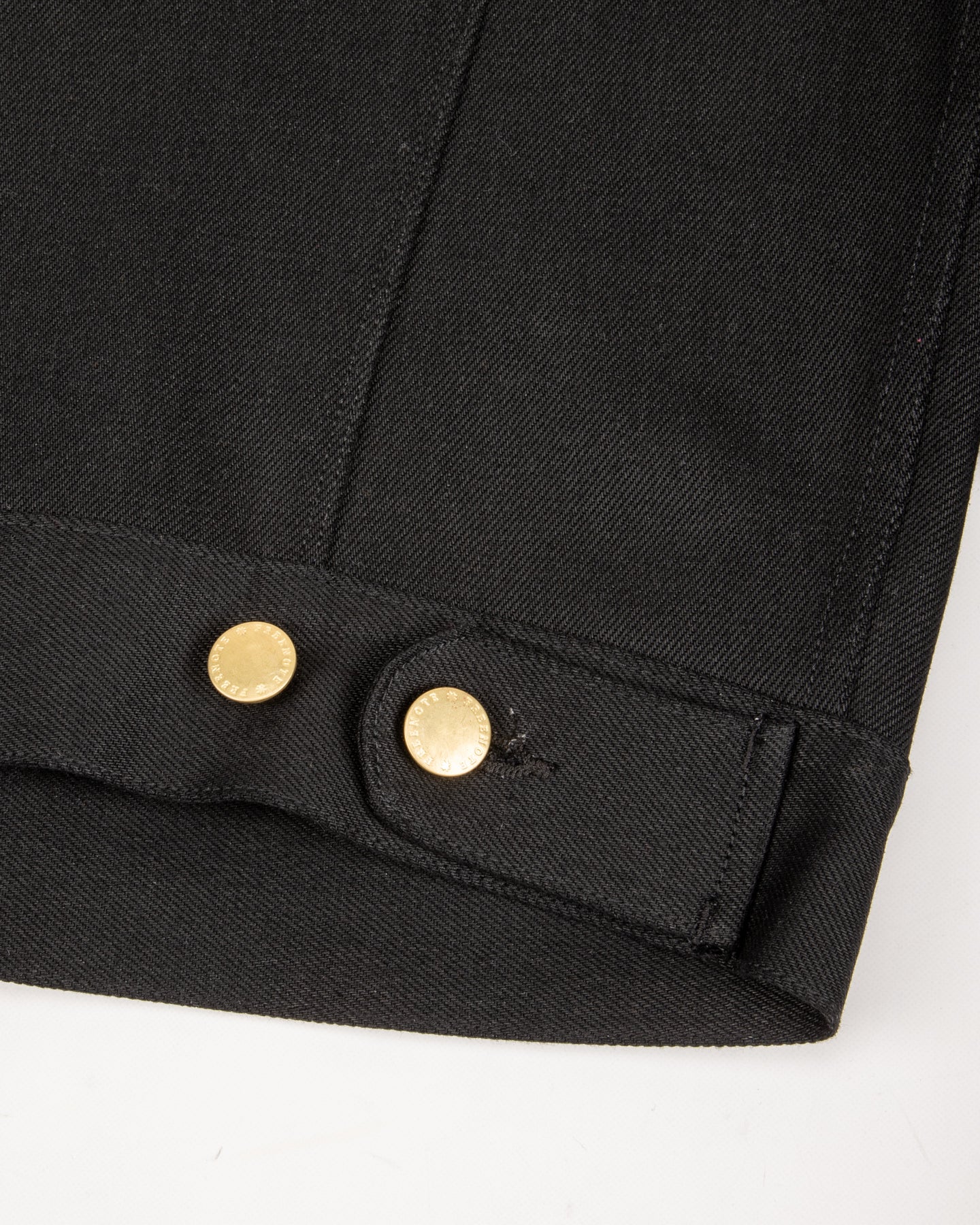 High Low Jacket - 15.75oz Black/Black