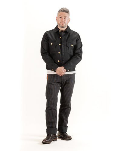 High Low Jacket - 15.75oz Black/Black