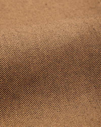 High Low Jacket - 15oz Light Brown Denim