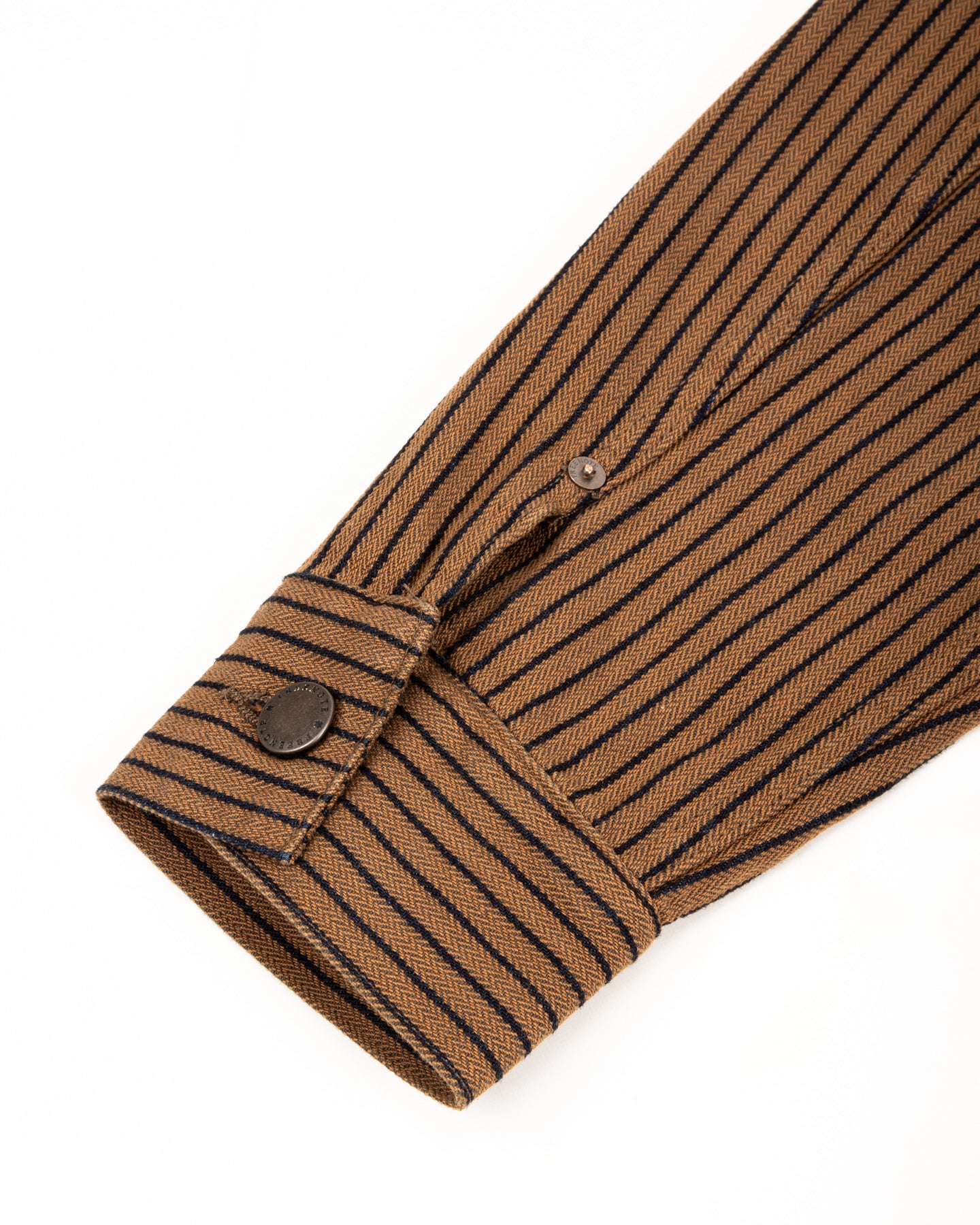 High Low Jacket - Brown Herringbone Dobby