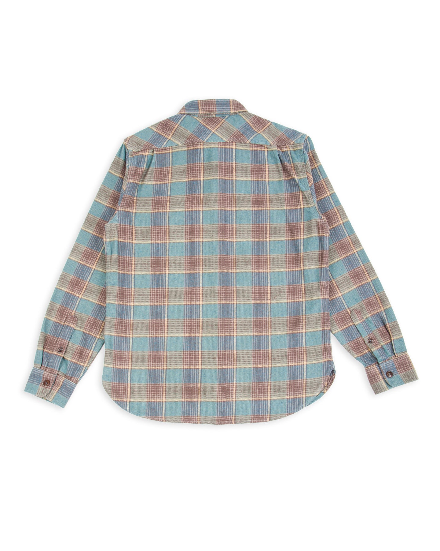 Freenote Jepson Shirt - Dusty Blue Plaid - Standard & Strange