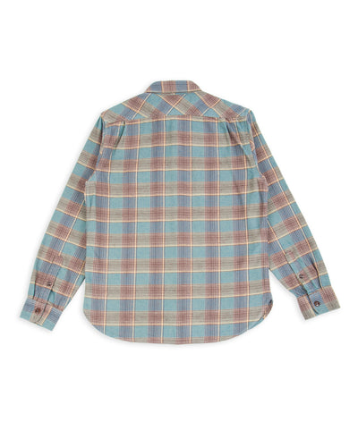 Freenote Jepson Shirt - Dusty Blue Plaid - Standard & Strange