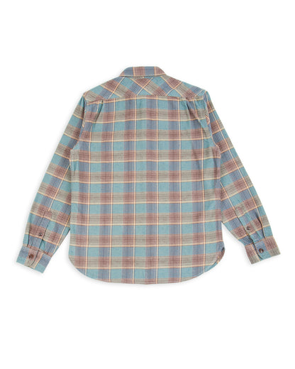 Freenote Jepson Shirt - Dusty Blue Plaid - Standard & Strange