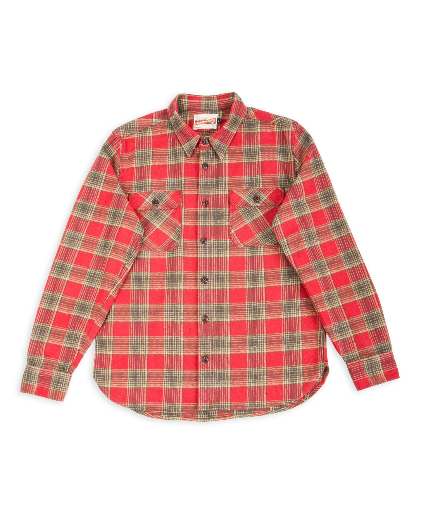 Freenote Jepson Shirt - Dusty Red Plaid - Standard & Strange
