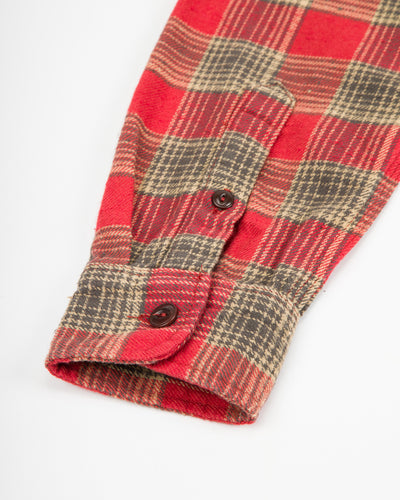 Freenote Jepson Shirt - Dusty Red Plaid - Standard & Strange