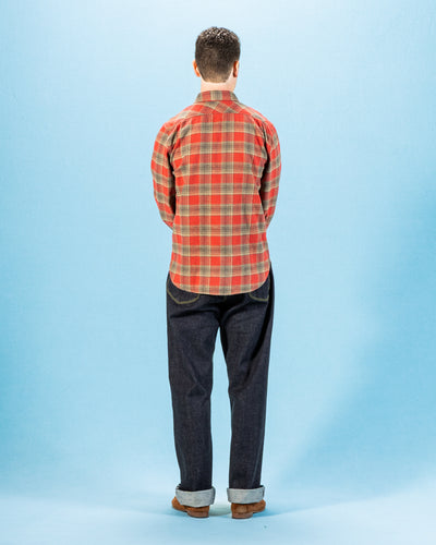 Freenote Jepson Shirt - Dusty Red Plaid - Standard & Strange