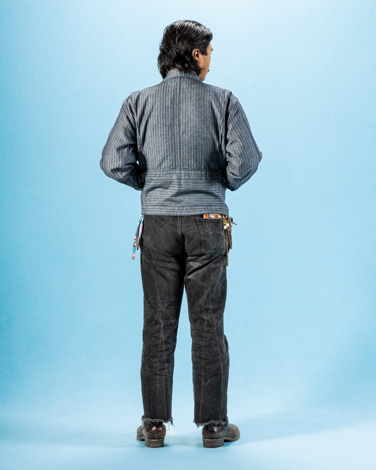 Freenote Kirthwood Jacket - Grey Herringbone - Standard & Strange