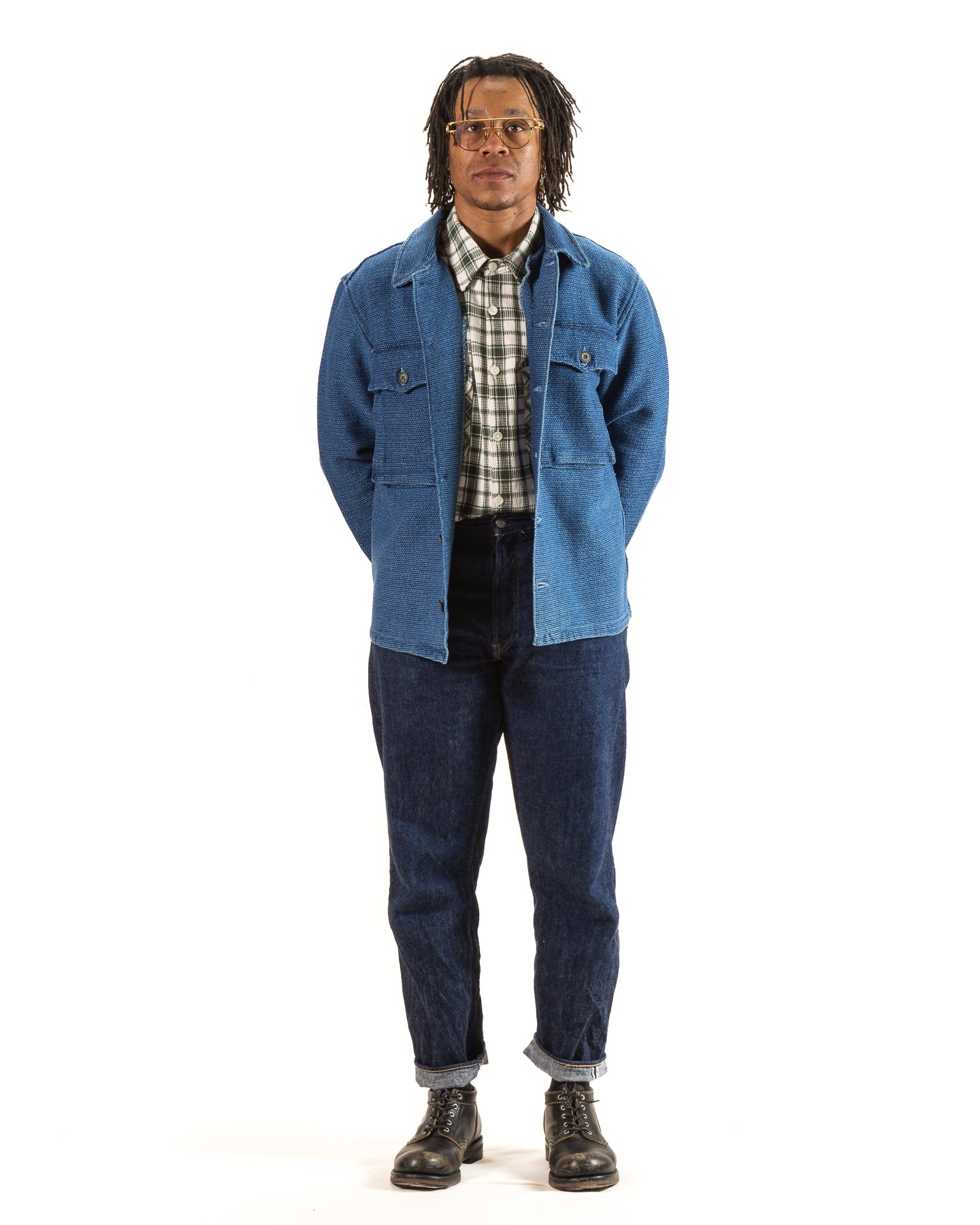 Midway CPO Shirt - Sashiko 2 Year Wash