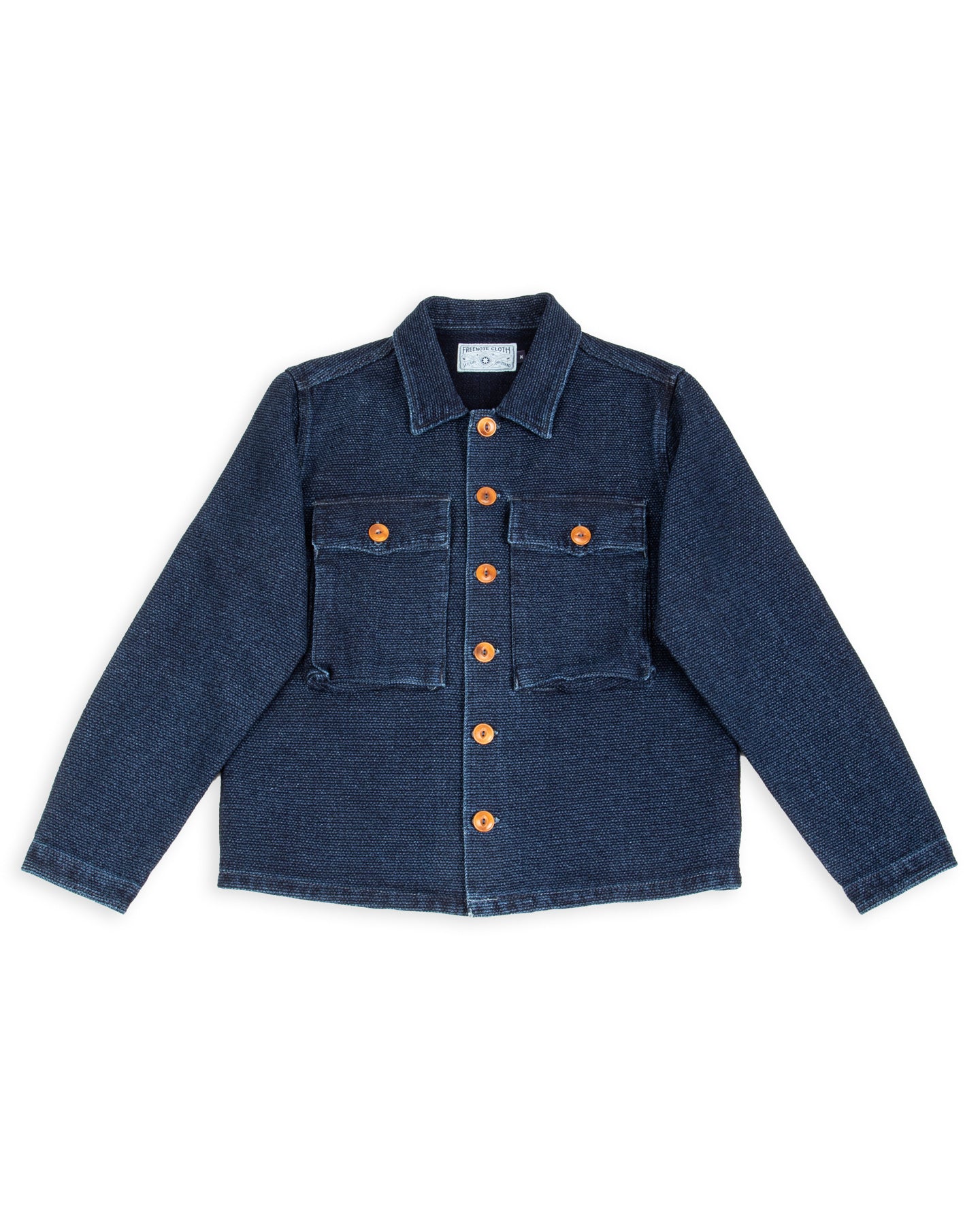 Midway CPO Shirt - Sashiko Single Rinsed
