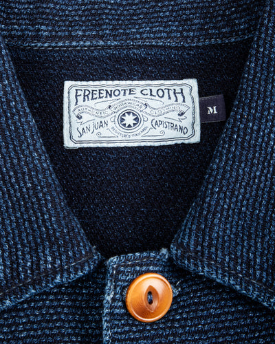 Midway CPO Shirt - Sashiko Single Rinsed