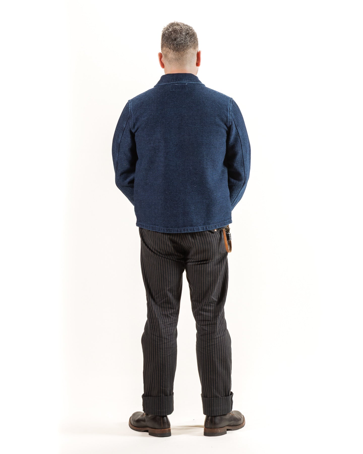 Midway CPO Shirt - Sashiko Single Rinsed