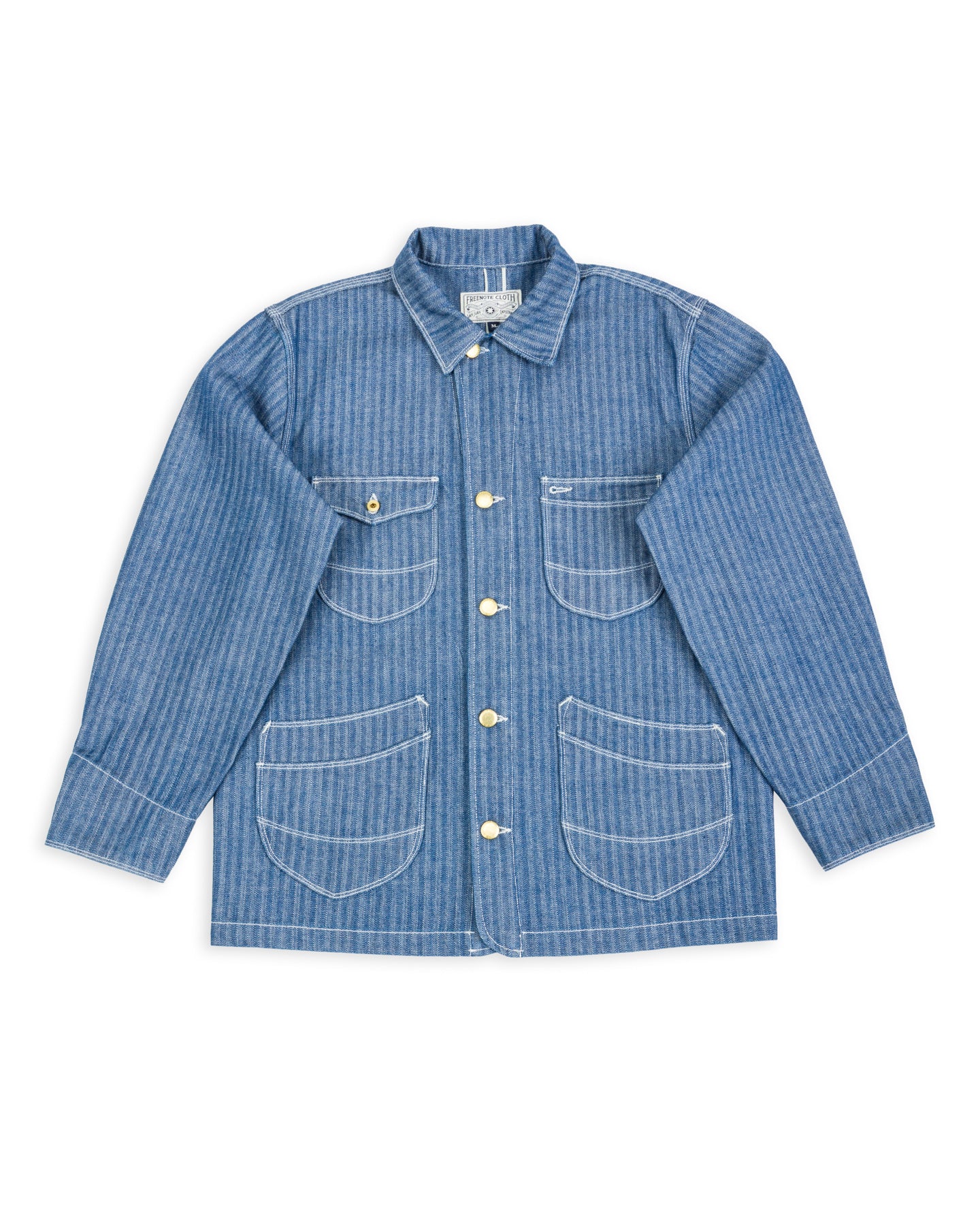 Freenote Modesto Jacket - Blue Herringbone - Standard & Strange