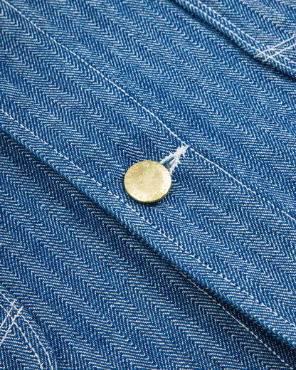 Freenote Modesto Jacket - Blue Herringbone - Standard & Strange