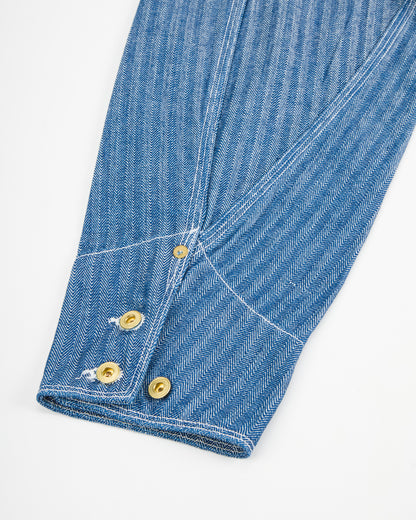 Freenote Modesto Jacket - Blue Herringbone - Standard & Strange