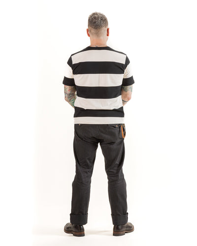 Mooch Tee S/S - Black Stripe