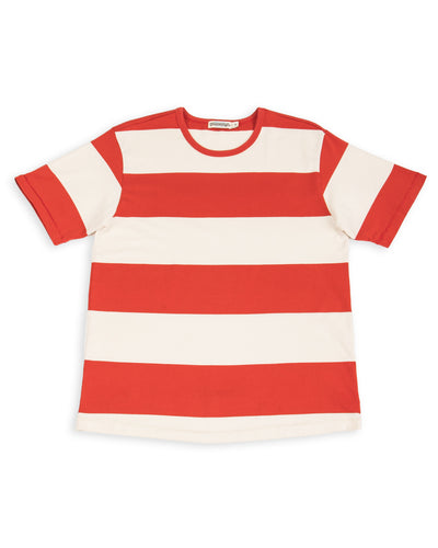 Mooch Tee S/S - Red Stripe