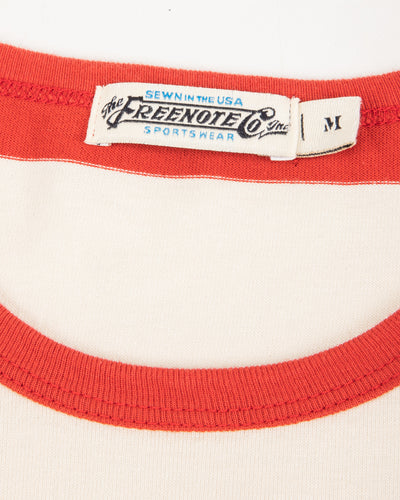 Mooch Tee S/S - Red Stripe