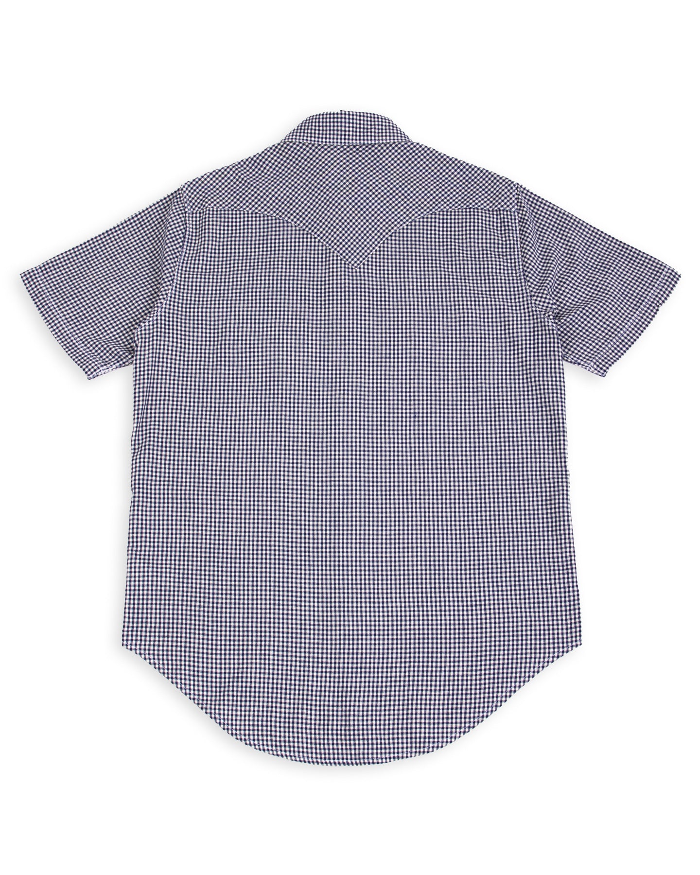 Freenote North Fork S/S Shirt - Blue Gingham - Standard & Strange