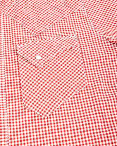 Freenote North Fork S/S Shirt - Red Gingham - Standard & Strange